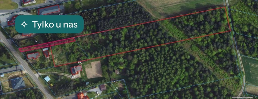 Działka pod dom w Antonowie, 9458 m², blisko miasta Antoniów, Klonowa  9 458m2 Foto 1