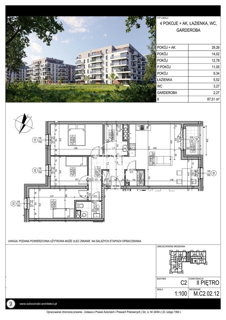 Mieszkanie czteropokojowe  na sprzedaż Bydgoszcz, Fordon, Fordońska  88m2 Foto 5