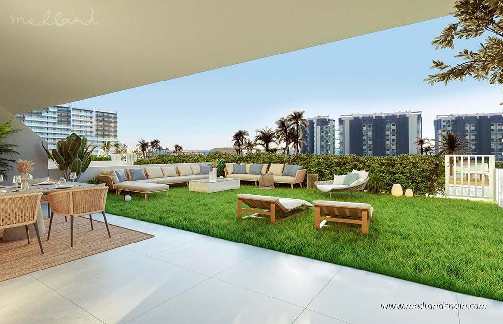 Nowoczesne 3-pokojowe apartamenty blisko morza w Punta Prima Hiszpania, Punta Prima  87m2 Foto 1