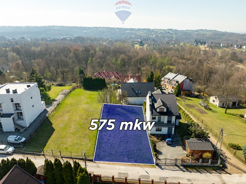 Działka budowlana w Skawinie, media, 575 m2, blisko centrum Skawina, Ogrody  575m2 Foto 1