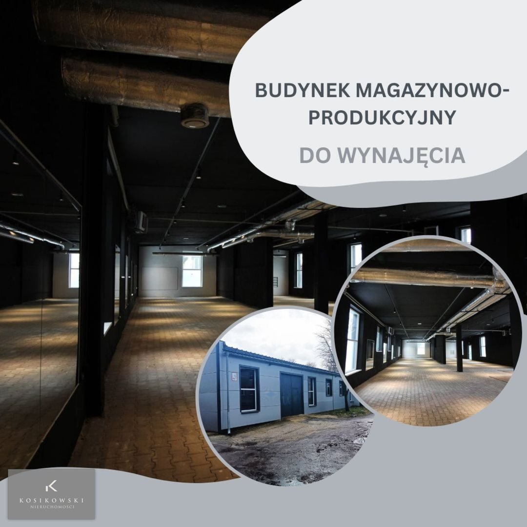Wynajem hali produkcyjno-magazynowej 200 m2 z parkingiem Namysłów  200m2 Foto 1