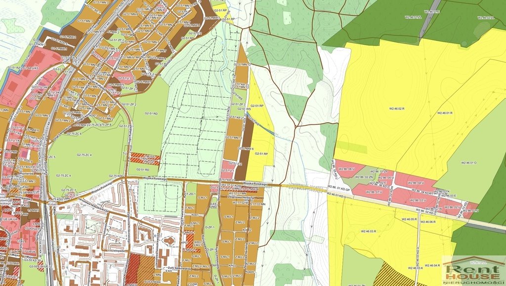 Sprzedam działki budowlane z MPZP, usługowa 11 898 m² Gryfino Gryfino  11 898m2 Foto 1