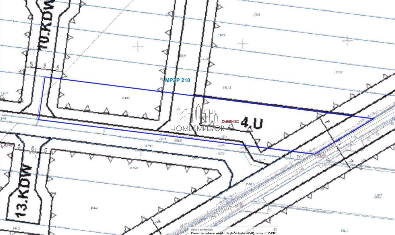 Działka budowlana na sprzedaż Żabieniec, Ptaków Leśnych  2 980m2 Foto 1