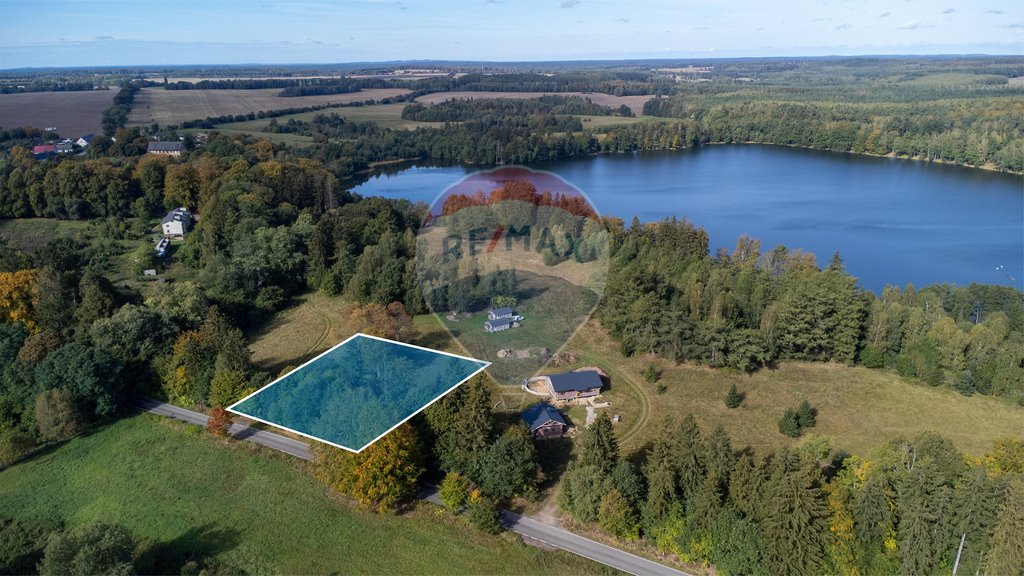 Działka nad jeziorem 3103 m² z warunkami zabudowy Cetuń  3 103m2 Foto 1