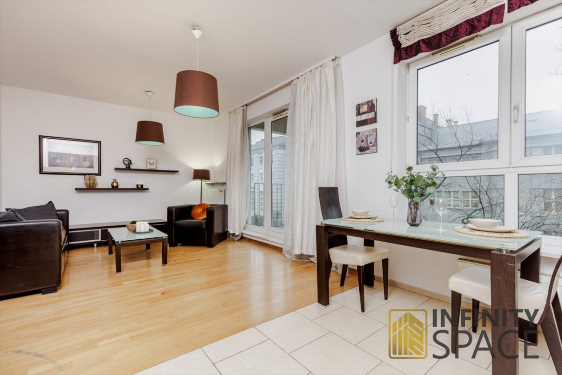 Mieszkanie dwupokojowe na wynajem Warszawa, Śródmieście Muranów, Inflancka  49m2 Foto 1