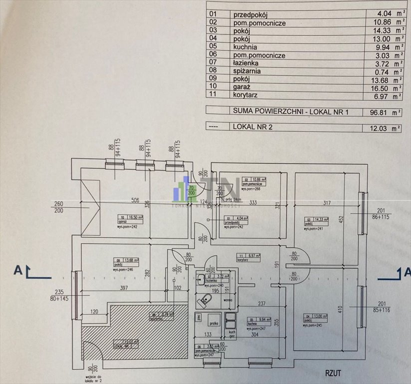 Mieszkanie trzypokojowe na sprzedaż Wrocław, Fabryczna, Dolnobrzeska  96m2 Foto 2