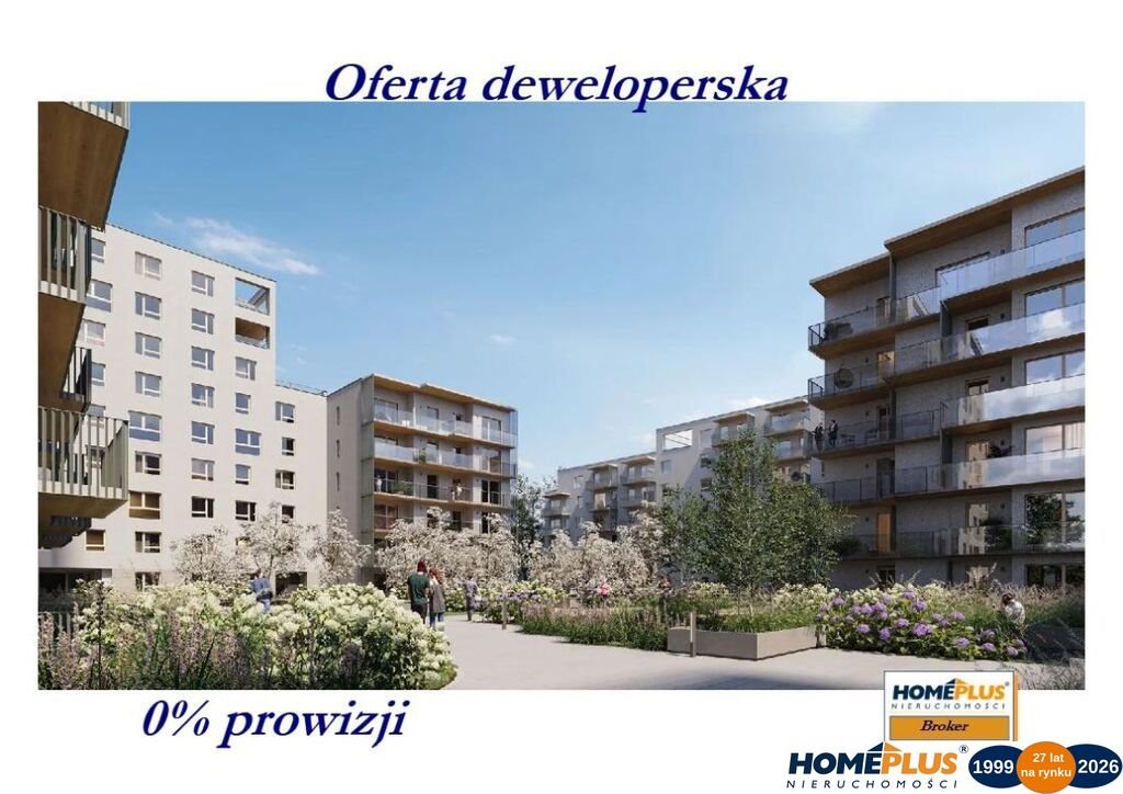 Na sprzedaż nowoczesne 2-pokojowe mieszkanie z balkonem i miejscem postojowym Bydgoszcz, Bartodzieje, Gajowa  40m2 Foto 1
