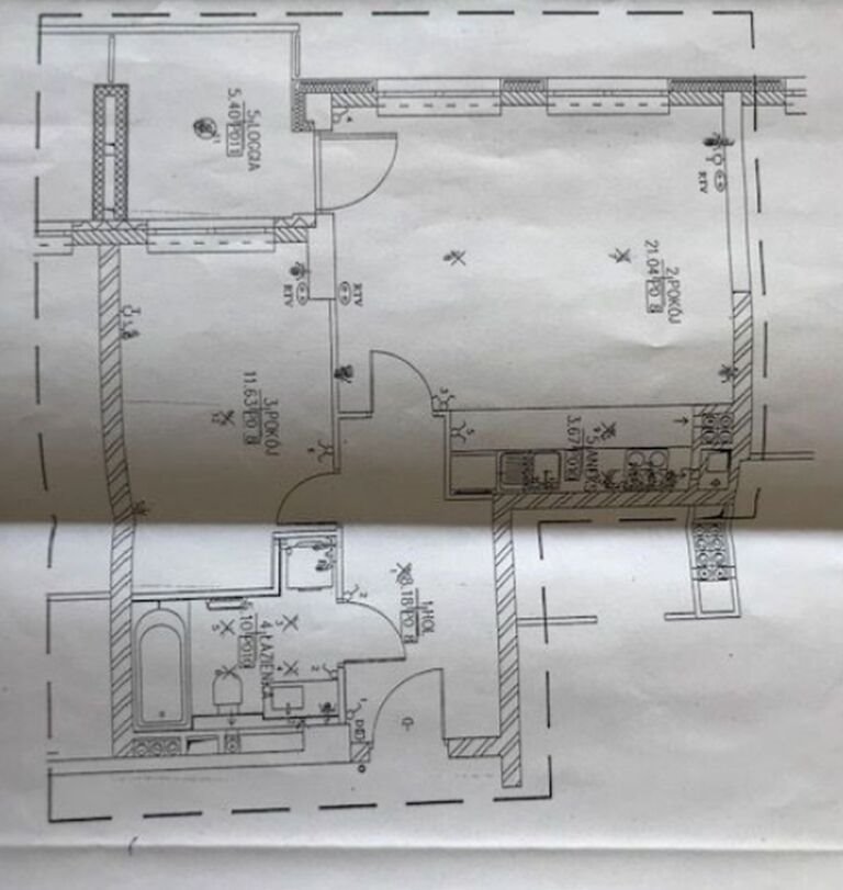 Mieszkanie dwupokojowe na sprzedaż Warszawa, Mokotów, Bobrowiecka  50m2 Foto 12