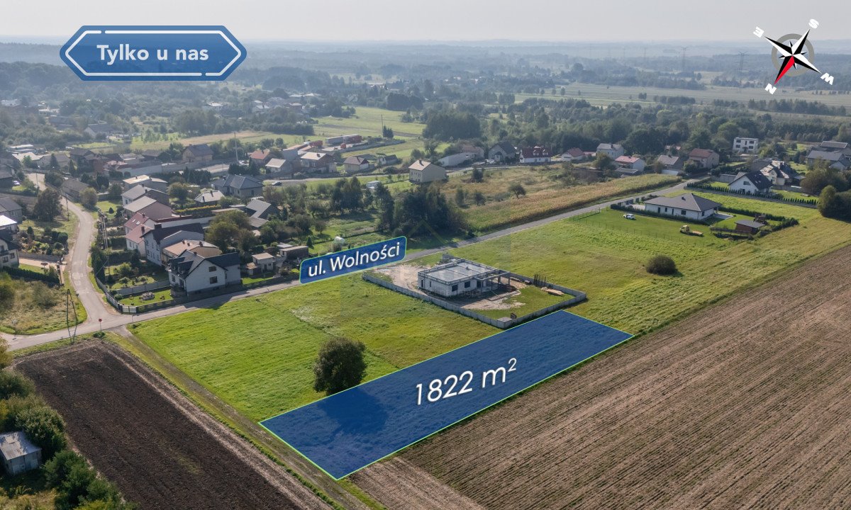 Działka budowlana na sprzedaż Rzerzęczyce, Zachodnia  1 800m2 Foto 5