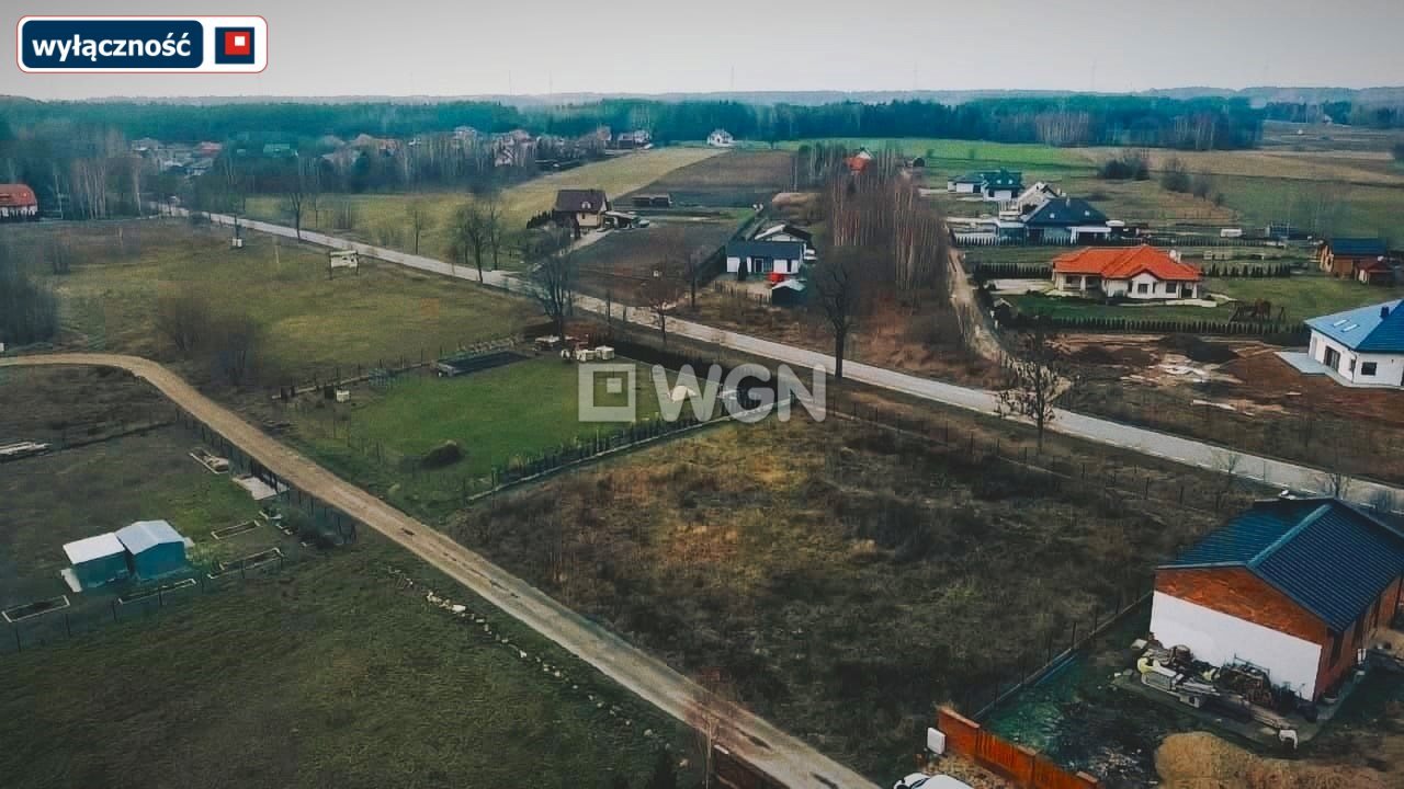 Działka budowlana na sprzedaż Mrozy Wielkie  1 687m2 Foto 1