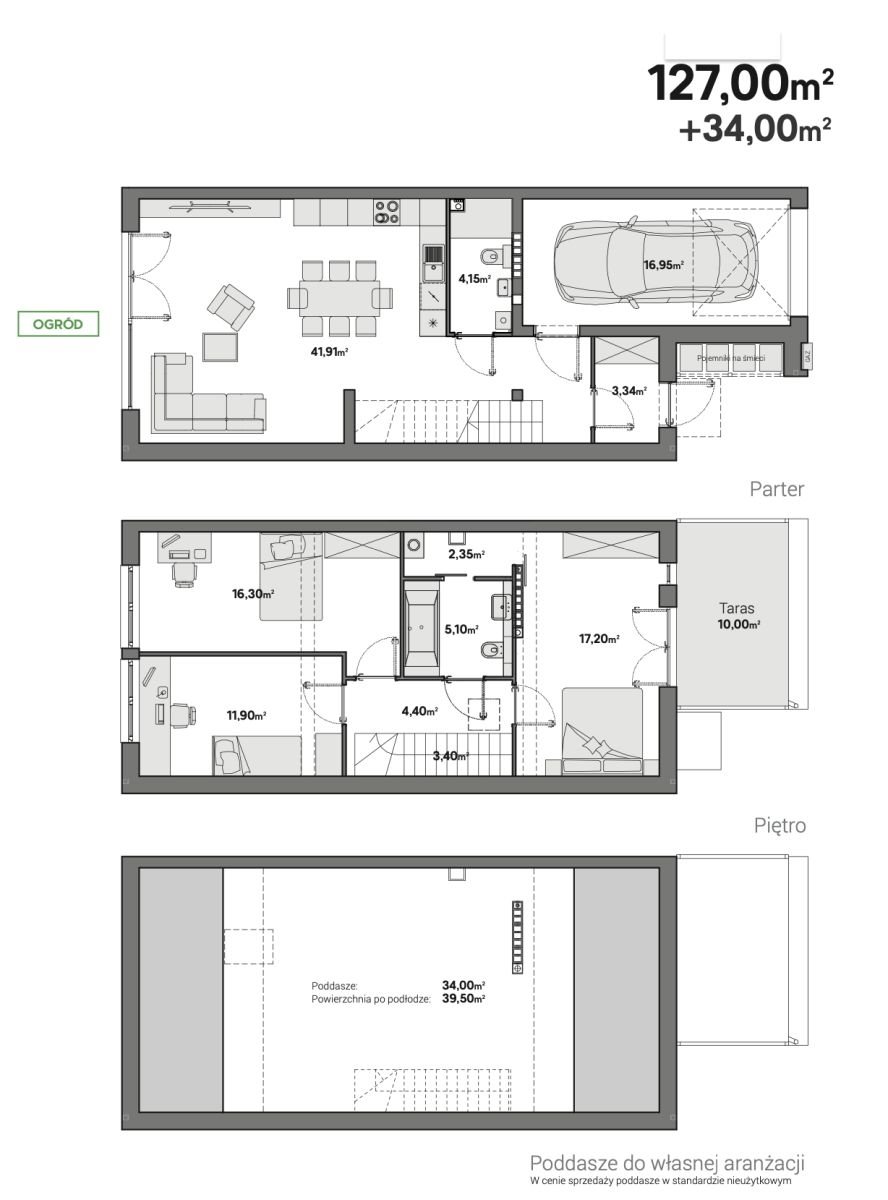 Dom na sprzedaż Iwiny, Franza Petera Schuberta  128m2 Foto 11