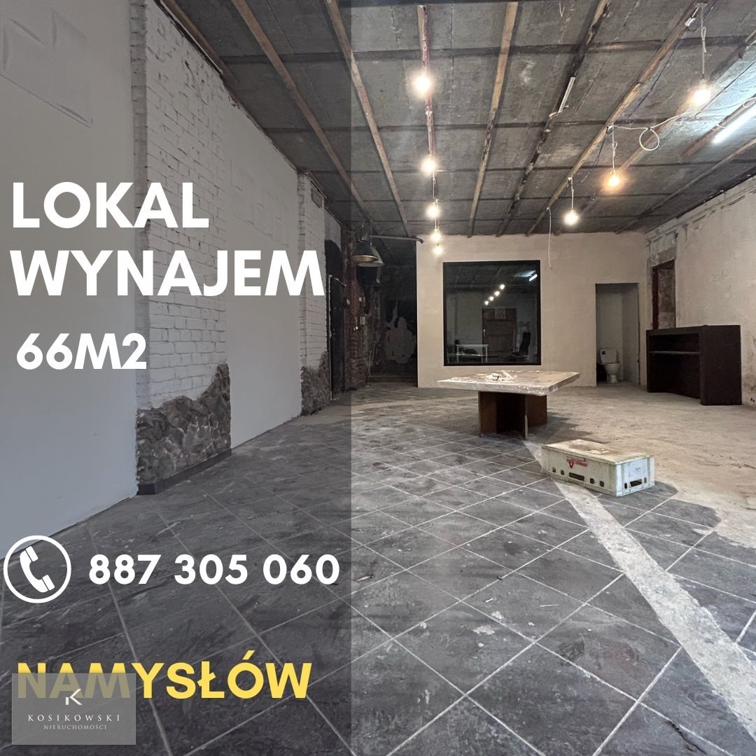 Lokal użytkowy na wynajem Namysłów, Namysłów  66m2 Foto 1