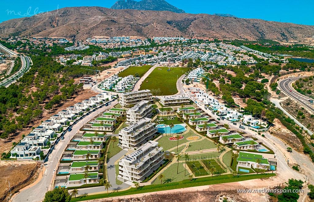 Ekskluzywne 2-3 pok. apartamenty z widokiem na Morze Hiszpania, Finestrat  93m2 Foto 1