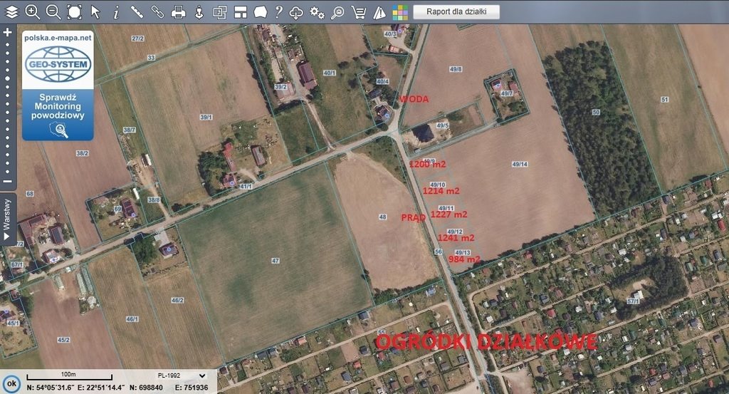 Działka budowlana na sprzedaż Suwałki  1 247m2 Foto 1