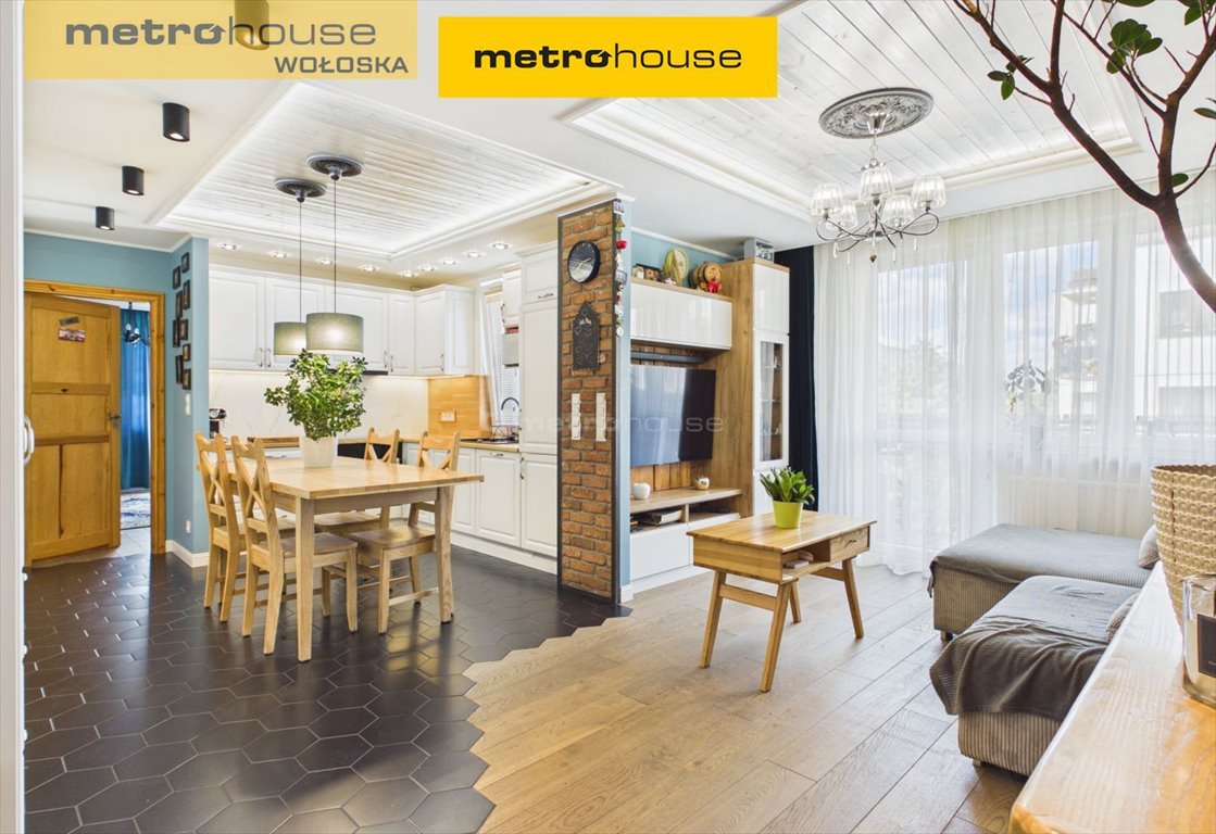 Ekskluzywne 73 m2 z charakterem, drewno i cegła, balkon Warszawa, Białołęka, Aluzyjna  73m2 Foto 1