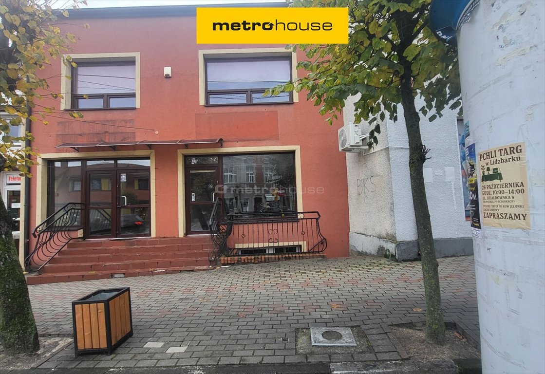 Biuro 21 m² z witryną, aranżacja, WC, od zaraz Lidzbark Welski, Nowy rynek  21m2 Foto 1