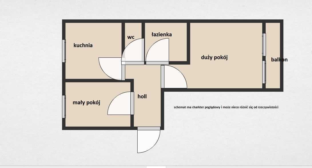 Mieszkanie dwupokojowe na sprzedaż Wałbrzych, Piaskowa Góra  42m2 Foto 11