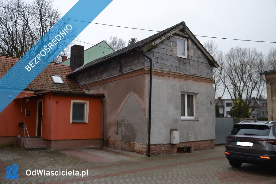 Dom z potencjałem, 50 m2, bez prowizji, licytacja Zbąszynek, ul. Wojska Polskiego 3A  50m2 Foto 1