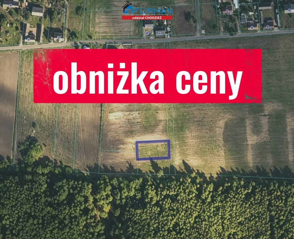 Działka 1080 m² w Józefowicach - las, media, warunki zabudowy Józefowice  1 080m2 Foto 1