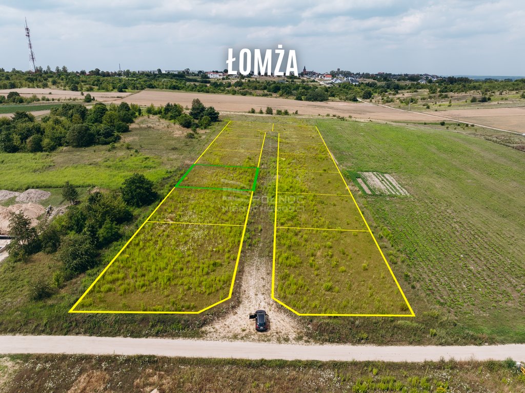 Działka budowlana na sprzedaż Łomża, Wąska  751m2 Foto 2