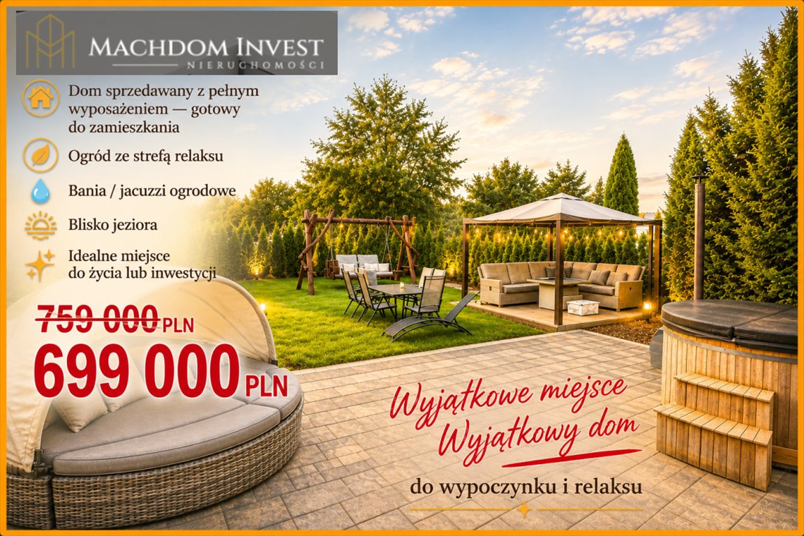 Do sprzedania luksusowy dom 80 m² z ogrodem w Gulbinach Gulbiny  80m2 Foto 1