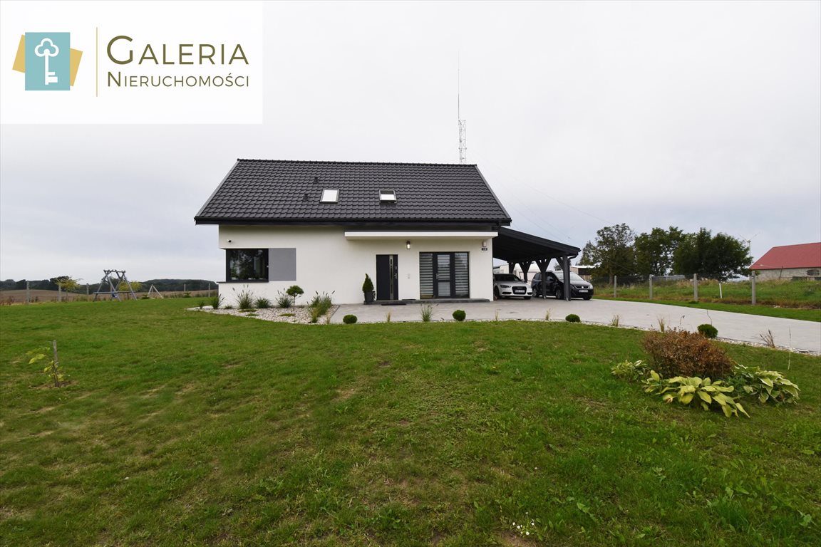 Nowoczesny dom 131 m2 z dużym ogrodem, gotowy do zamieszkania Krasin  131m2 Foto 1