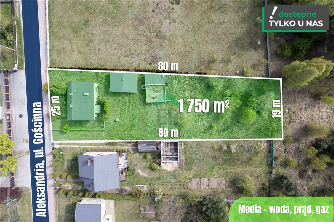 Dom wolnostojący 130 m2 z dużą działką i garażem Aleksandria  130m2 Foto 1
