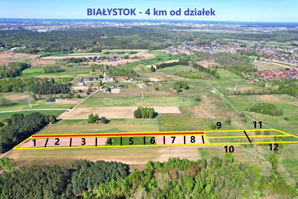 Działki budowlane w Olmontach z MPZP od 1000 m², 285 zł/m² Olmonty  1 000m2 Foto 1