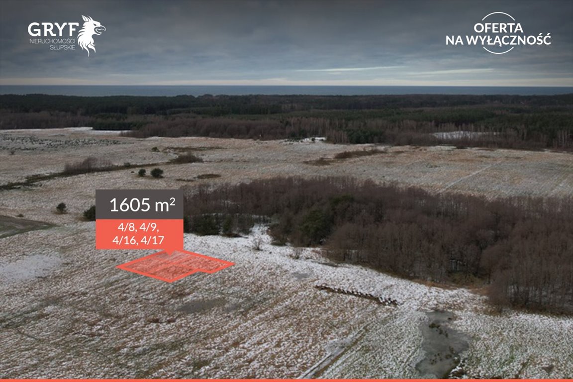 Działka pod lasem w Machowinku - 1605 m2, inwestycja Machowinko  1 605m2 Foto 1