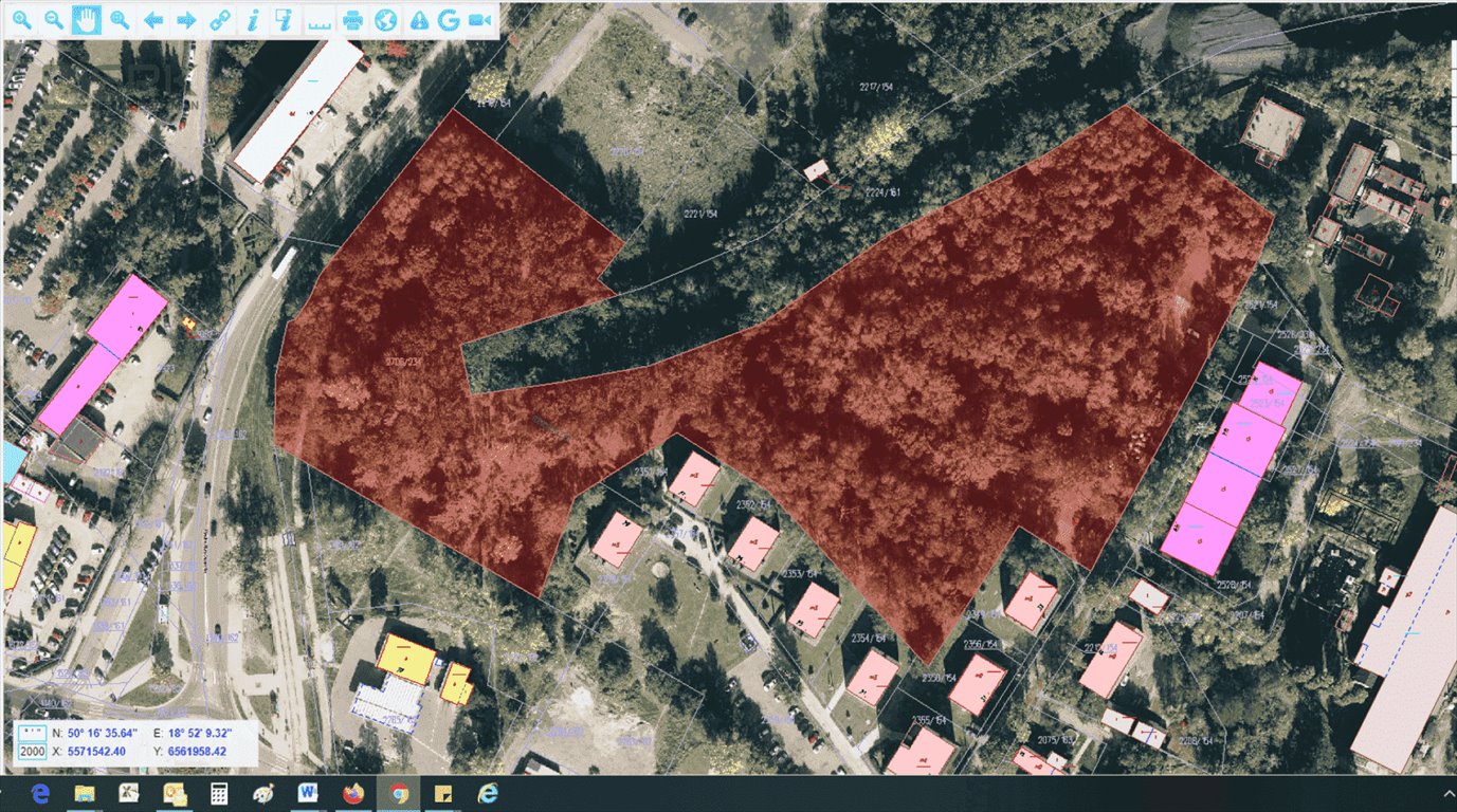 Działka 29 555 m² z infrastrukturą i terenami zielonymi Ruda Śląska, Nowy Bytom, Niedurnego  29 555m2 Foto 1