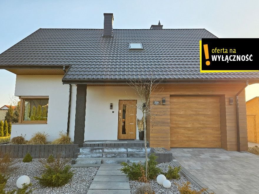 Nowoczesny dom 191 m² z ogrodem, gotowy do wprowadzenia polecam Janik, Polna  191m2 Foto 1