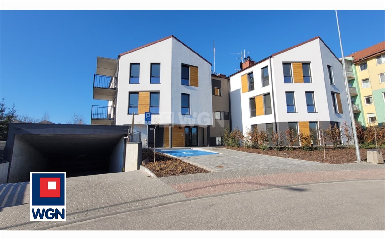 Nowoczesne 2-pokojowe mieszkanie z tarasem (41 m²) na Osiedlu Piastowskim Kwidzyn, Osiedle Piastowskie, Z. Smodlibowskiej  41m2 Foto 1