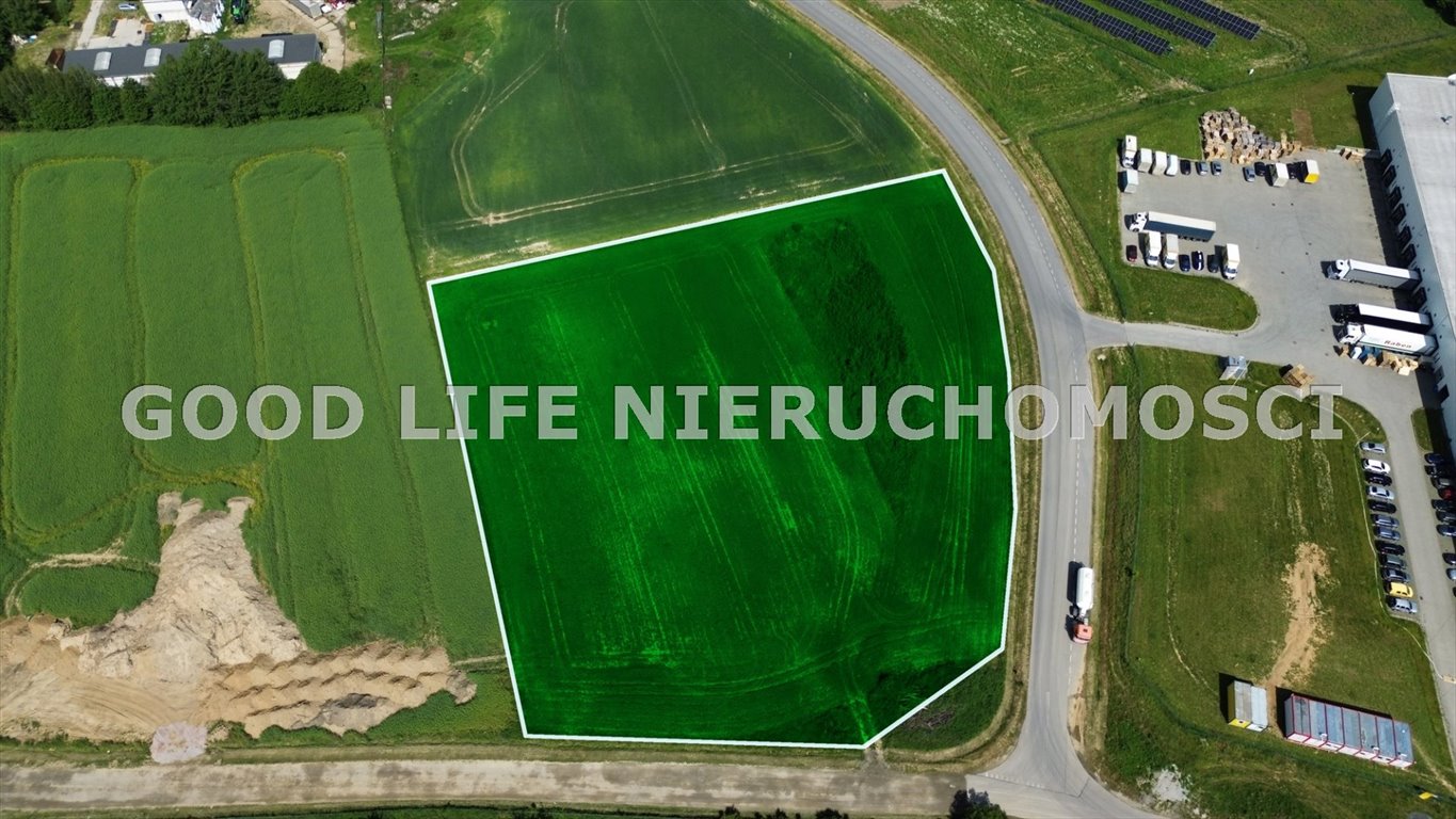 Działka usługowa 99 ar z zjazdem, hala do 4000 m² Krzemienica  9 901m2 Foto 1