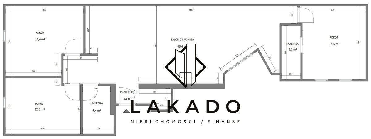 Mieszkanie czteropokojowe  na sprzedaż Kraków, Śródmieście, Wielopole  96m2 Foto 1