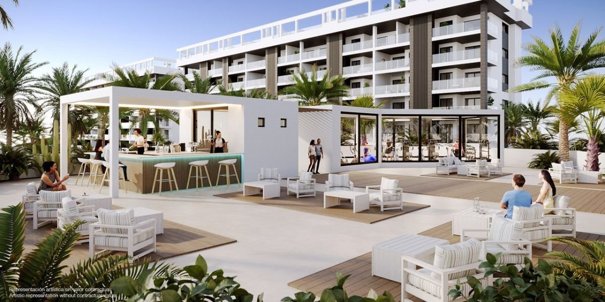 Luksusowe apartamenty z widokiem na morze w Torrevieja zapraszam Hiszpania, Torrevieja, Rda. José Samper García  85m2 Foto 1