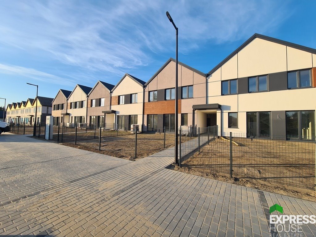 Nowoczesny dom szeregowy 104 m2 z ogródkiem i parkingiem Białystok, Zawady, Lodowa  104m2 Foto 1