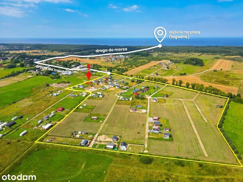 Działka budowlana na sprzedaż Rusinowo  307m2 Foto 1