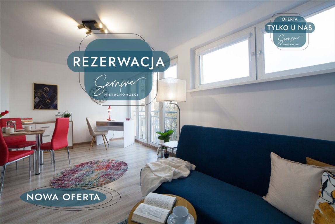 Kawalerka 26 m² z balkonem, blisko uczelni - polecam! Łódź, Doły, Chryzantem  26m2 Foto 1