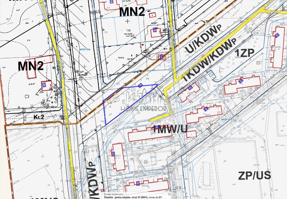 Działka komercyjna na sprzedaż Piastów, Stanisława Żółkiewskiego  1 178m2 Foto 1
