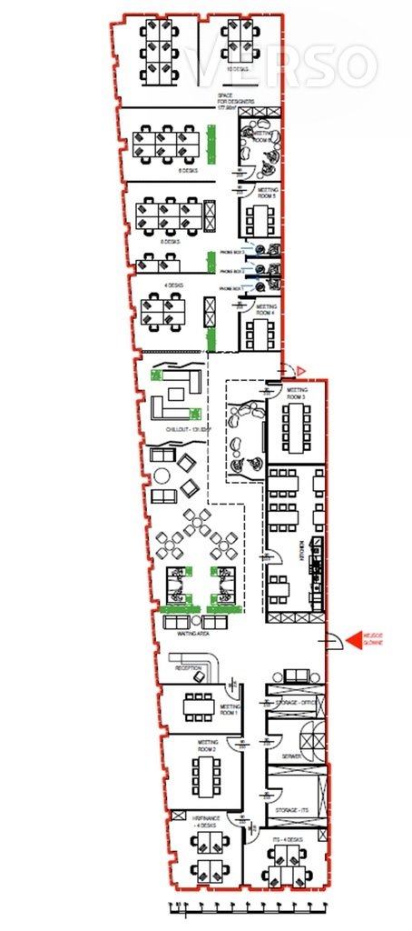 Lokal użytkowy na wynajem Wrocław, Śródmieście, Marii Curie-Skłodowskiej  592m2 Foto 8