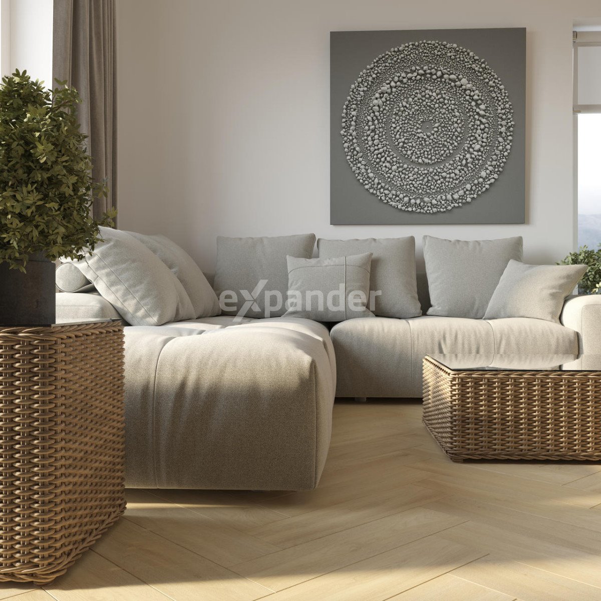 Mieszkanie trzypokojowe na sprzedaż Bielsko-Biała, Kamienica, Suska  58m2 Foto 1