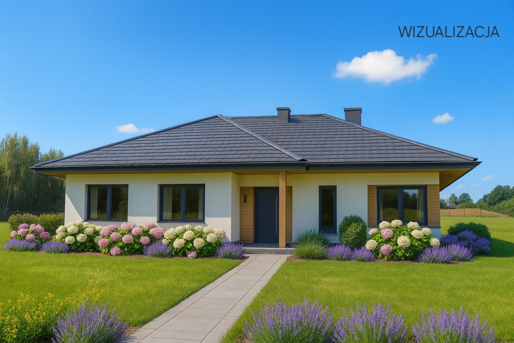 Dom z widokiem, który koi nerwy – blisko Łodzi Dmosin  162m2 Foto 1