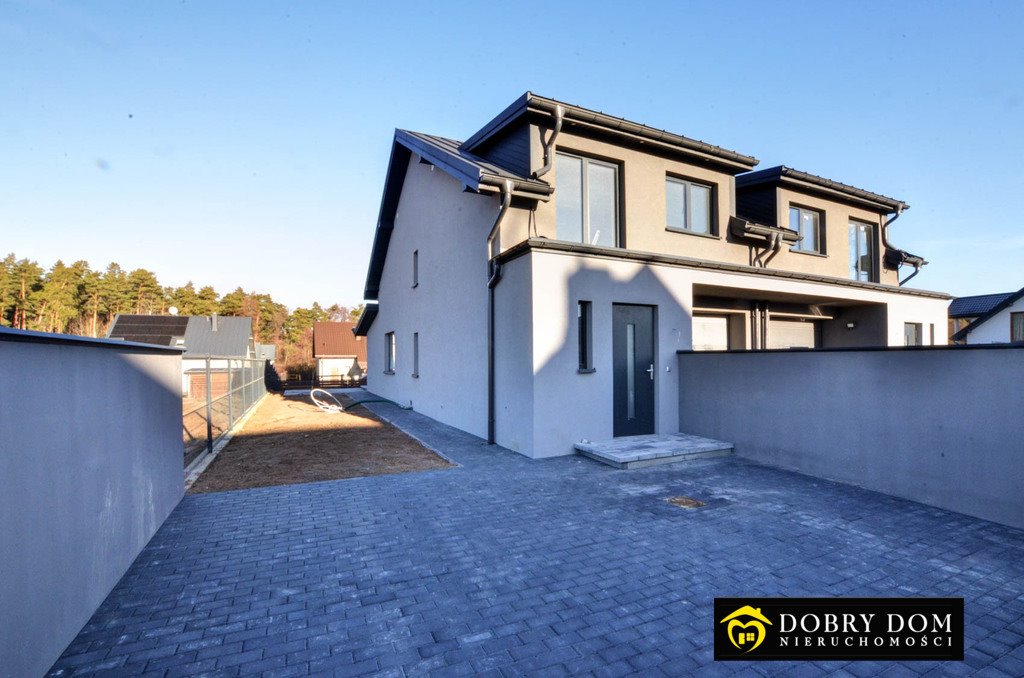 Nowoczesny bliźniak 140 m² z garażem i ogrzewaniem podłogowym Augustów  140m2 Foto 1