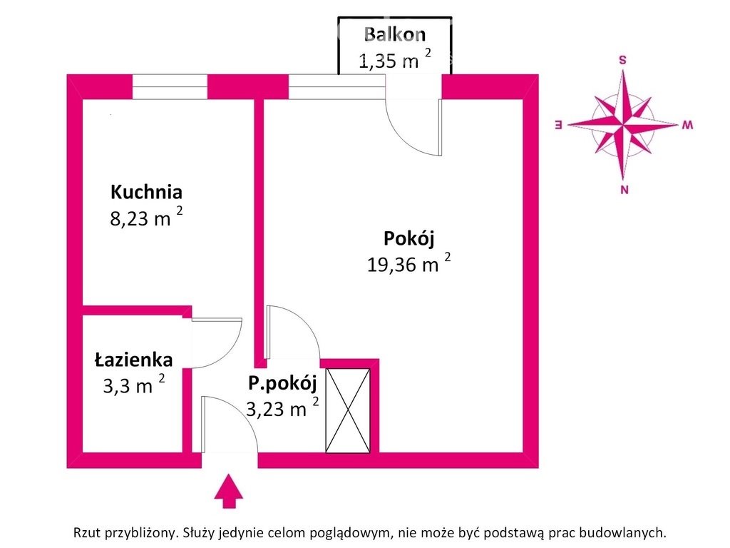 Kawalerka na sprzedaż Ciechanów, Pułtuska  35m2 Foto 9