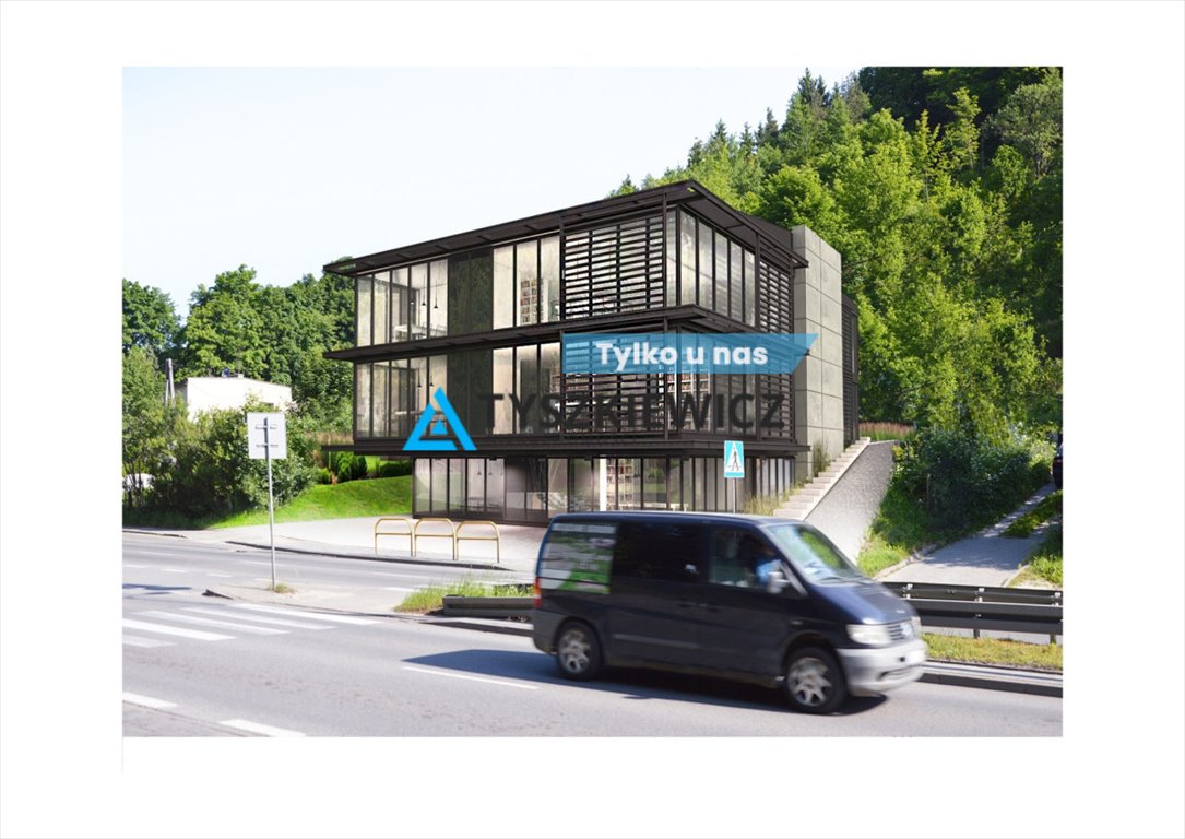 Działka usługowa 1735 m² w centrum Gdańska, media w drodze Gdańsk, Wrzeszcz, Juliusza Słowackiego  1 735m2 Foto 1