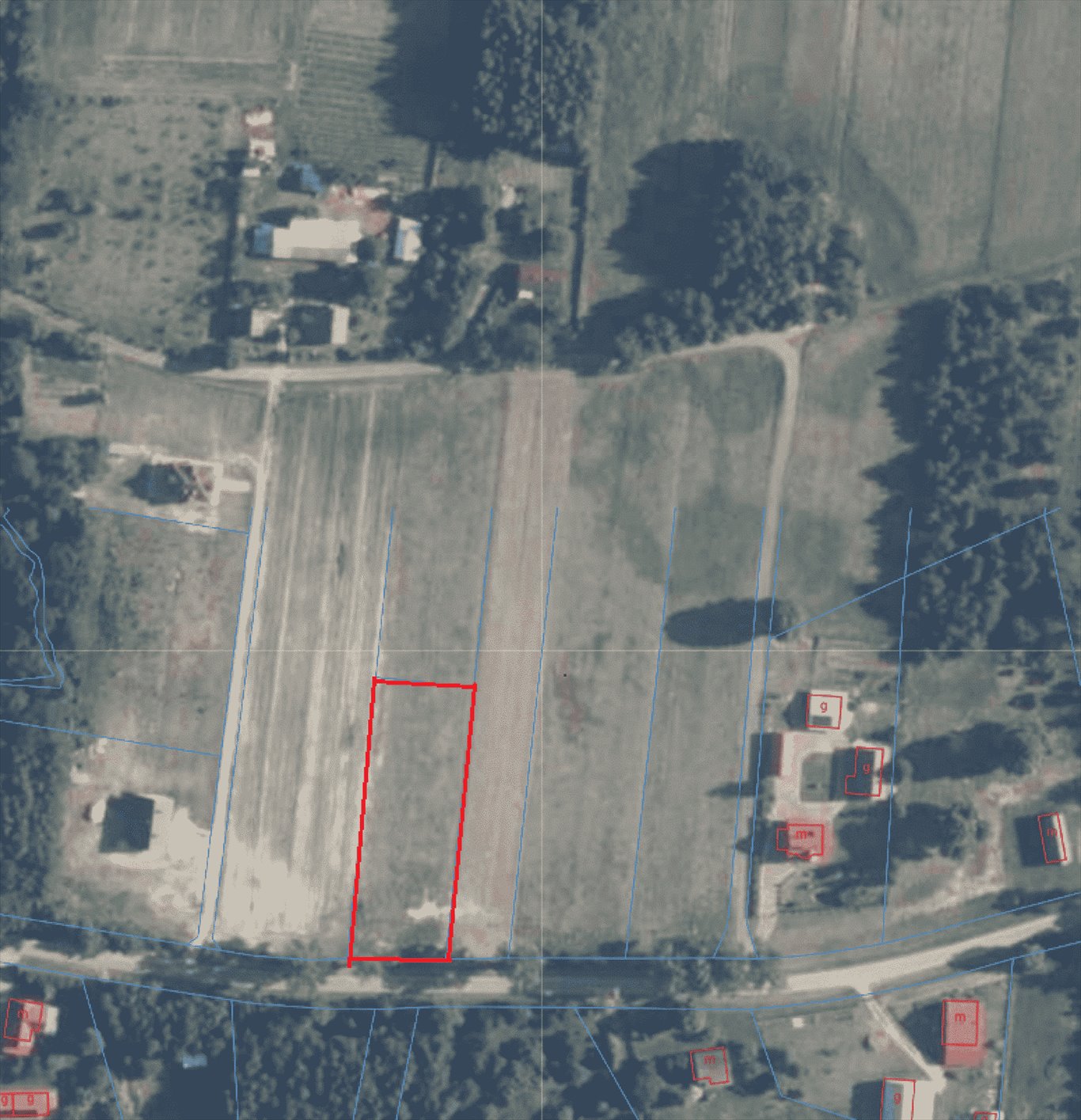 Działka 25 arów z mediami i warunkami zabudowy - zapraszam Czerwona Wola, Czerwona Wola  2 500m2 Foto 1