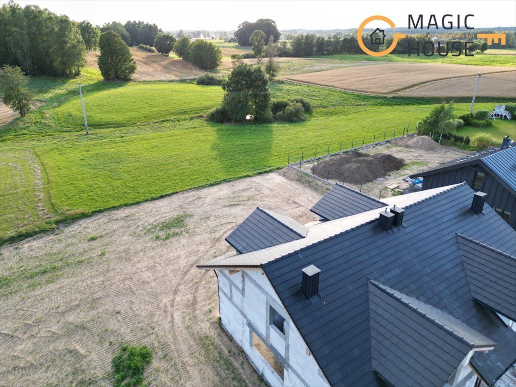 Nowoczesny dom bliźniaczy 146 m2 z garażem i tarasem Rąb, Przyjazna  146m2 Foto 1