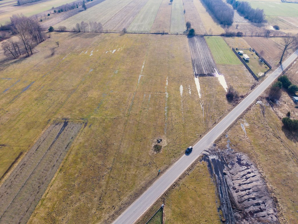 Działka 6805 m² z planem pod dom i podziałem Sanie  5 805m2 Foto 1