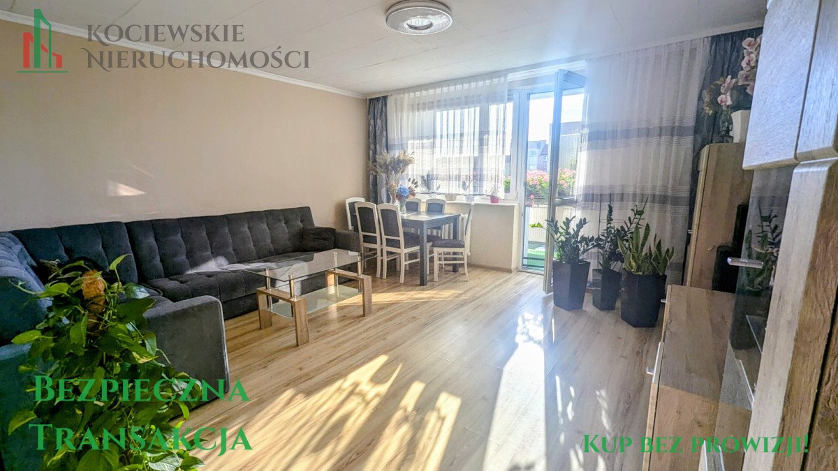 Mieszkanie trzypokojowe na sprzedaż Starogard Gdański  69m2 Foto 1