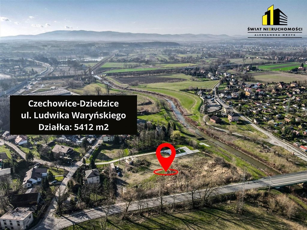 Działka inwestycyjna pod dzierżawę Czechowice-Dziedzice  5 412m2 Foto 1